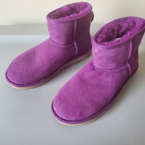 UGG Deep Plum Mini Size 7